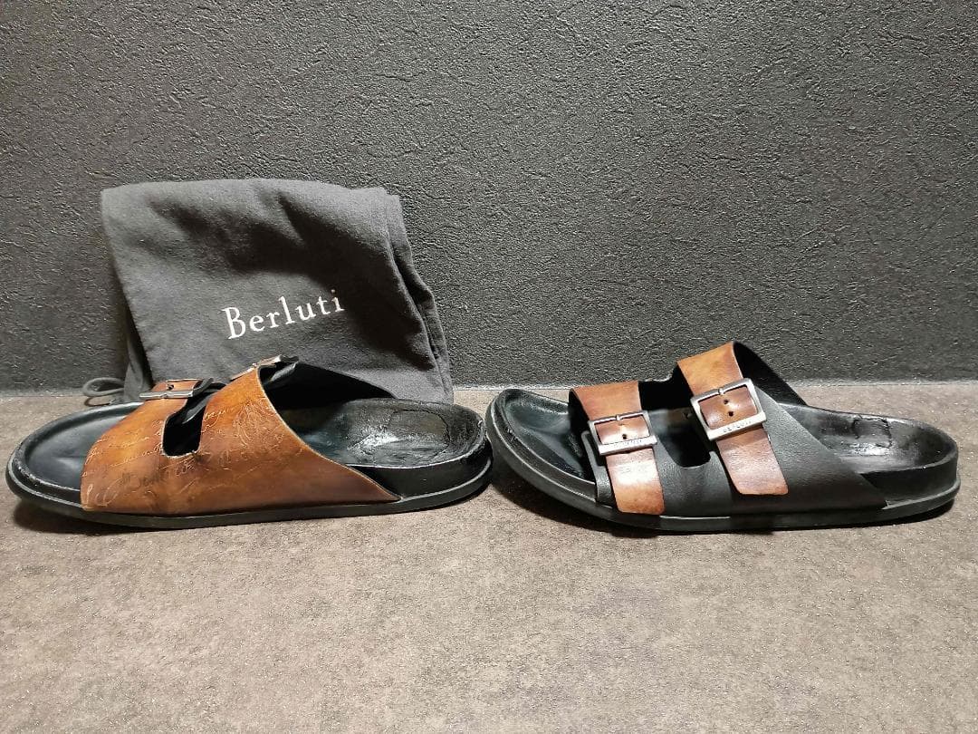 超レア品　BERLUTI ベネチアレザー サンダル