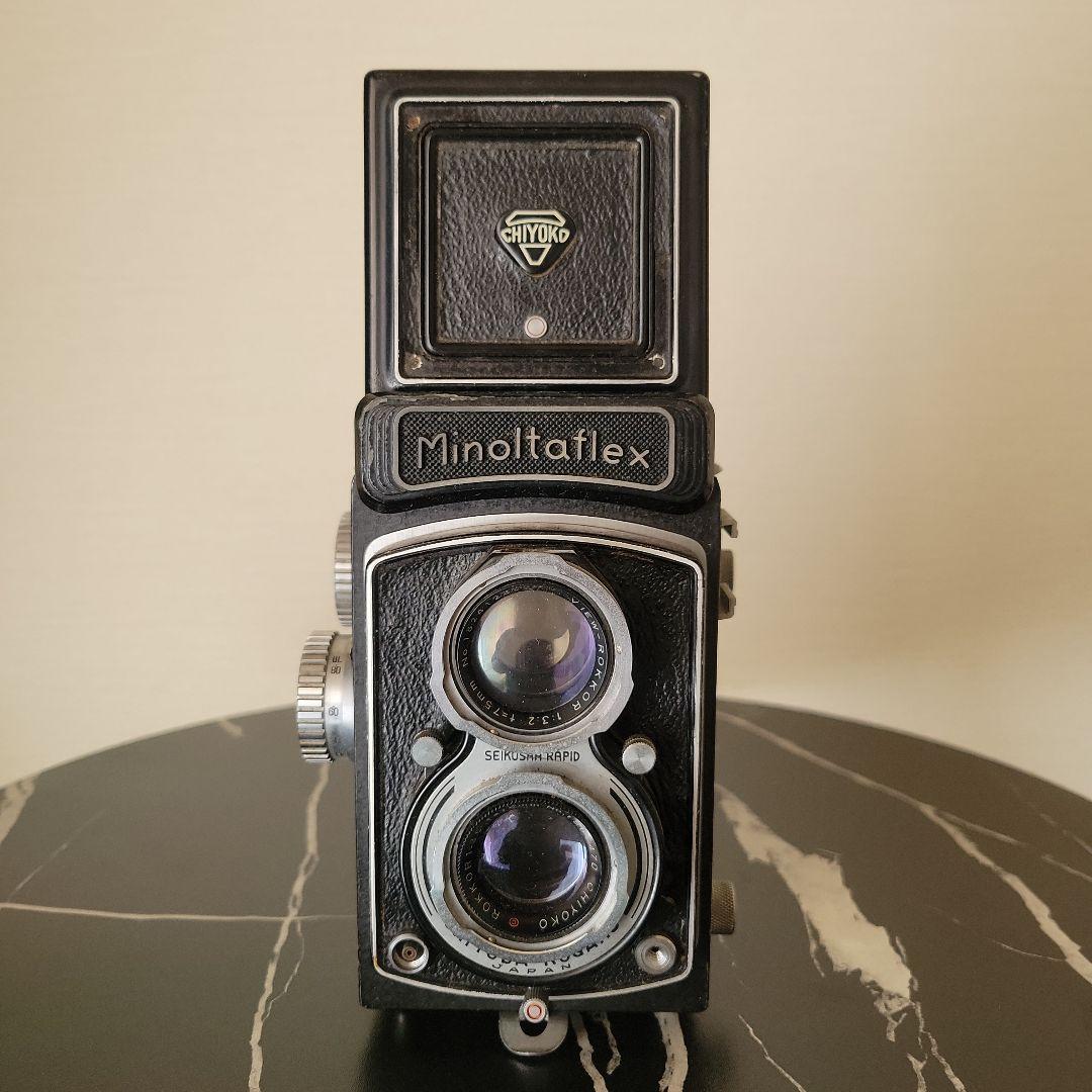 Minolta flex 二眼レフカメラ【説明書付き】