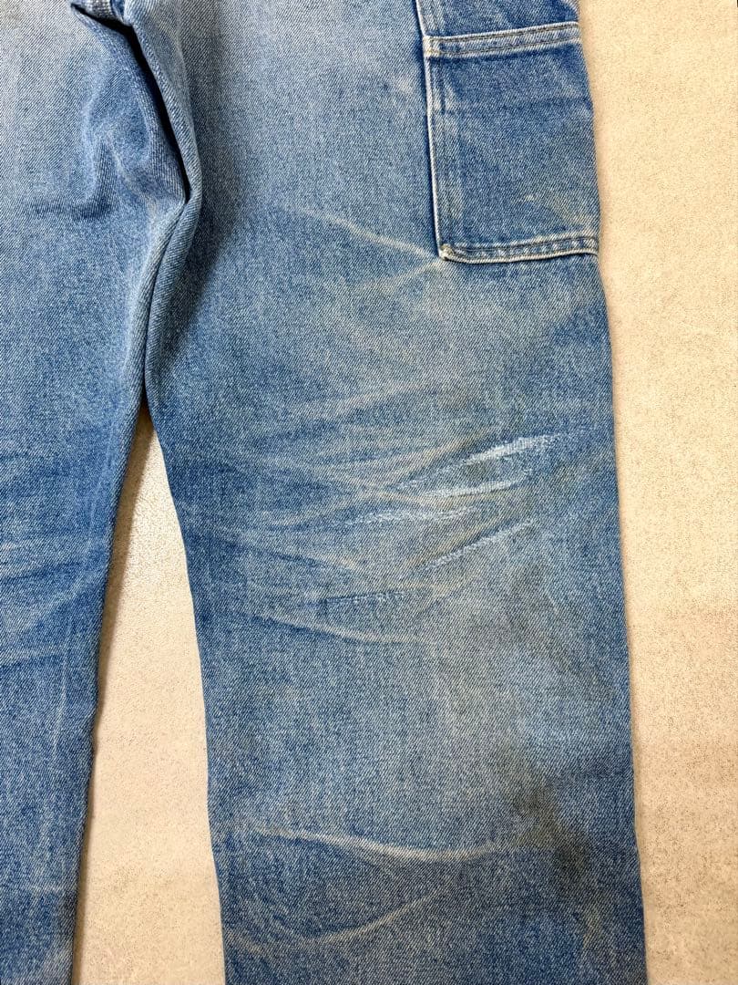 雰囲気抜群 アメリカ製 carhartt ダブルニーペインターパンツ デニム
