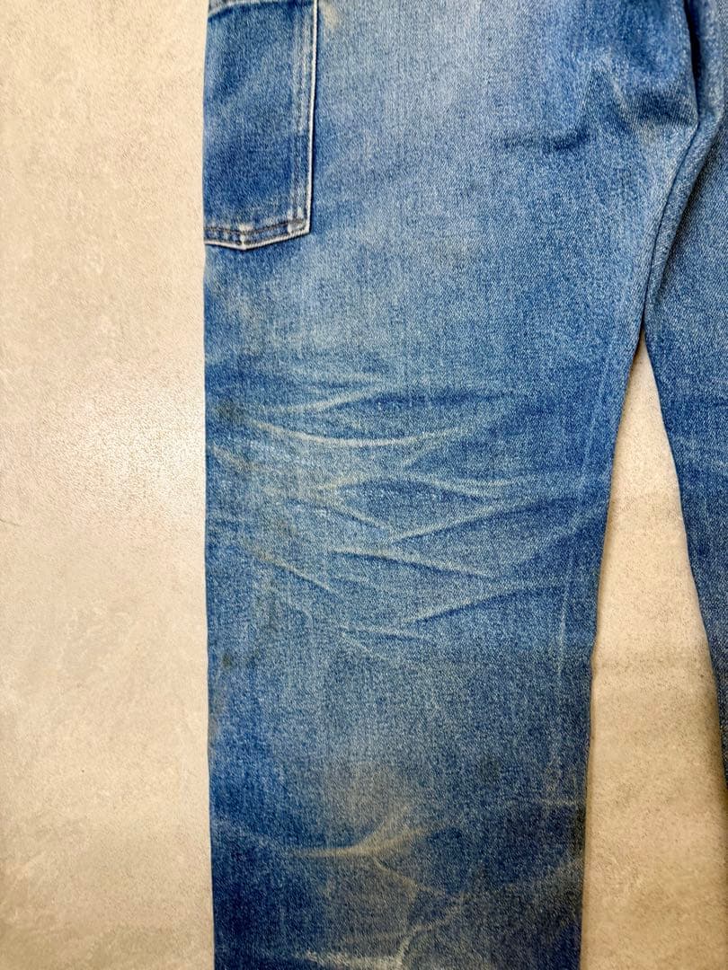 雰囲気抜群 アメリカ製 carhartt ダブルニーペインターパンツ デニム