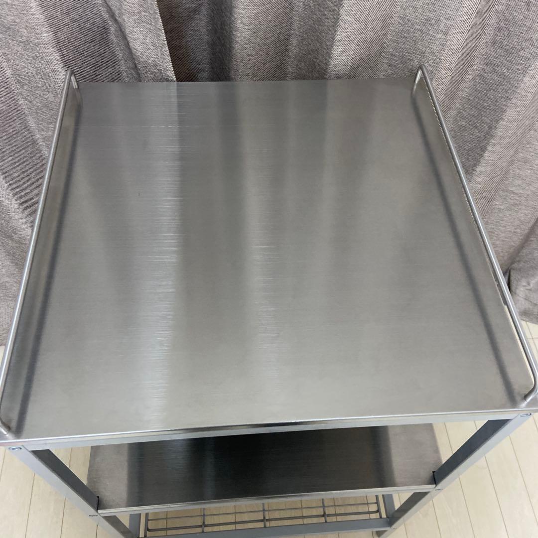 ®*い様 廃盤　IKEA UDDEN ステンレススチールワゴンキ ッチンワゴン