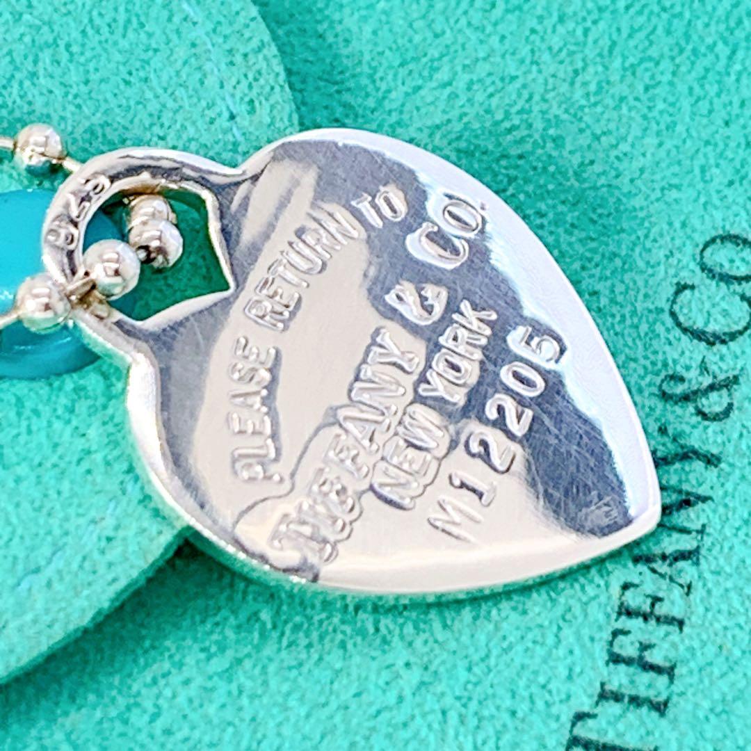 美品 ティファニー リターントゥ ハート タグ ネックレス シルバー925