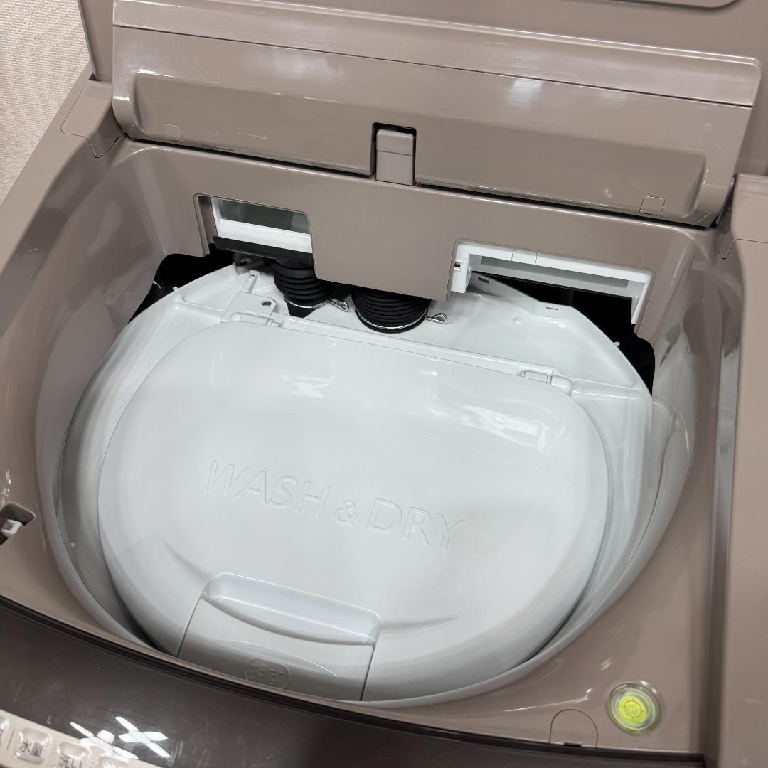 東京23区送料無料　日立縦型洗濯乾燥機10/5.5㎏2019年製　洗浄/除菌済み