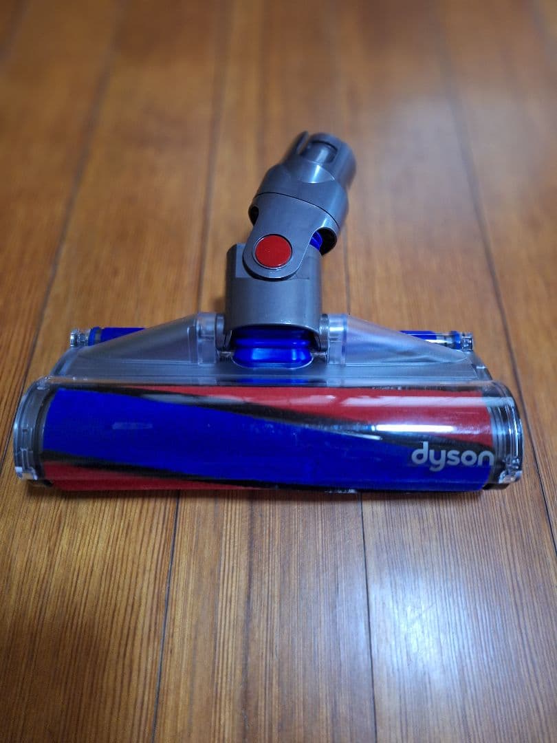 Dyson 掃除機 ヘッド 青と赤
