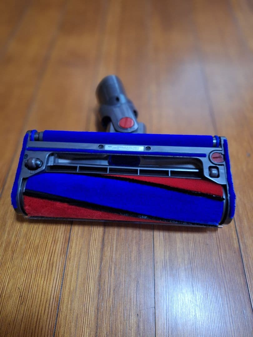 Dyson 掃除機 ヘッド 青と赤