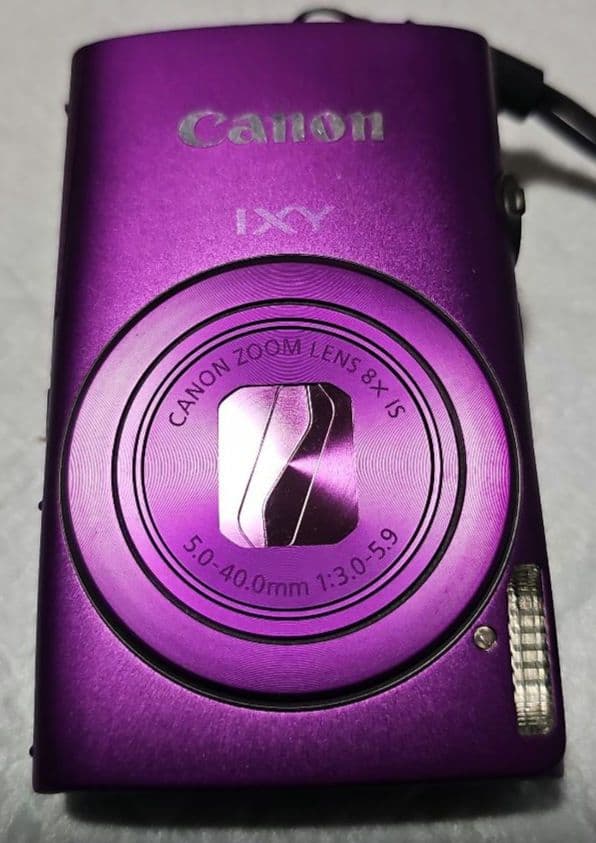 キャノン Canon IXY 600F パープル コンパクトデジタルカメラ 中古