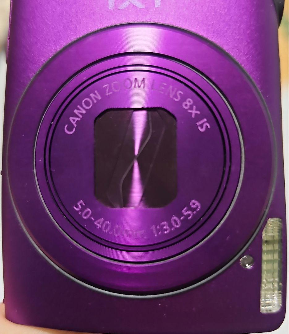 キャノン Canon IXY 600F パープル コンパクトデジタルカメラ 中古