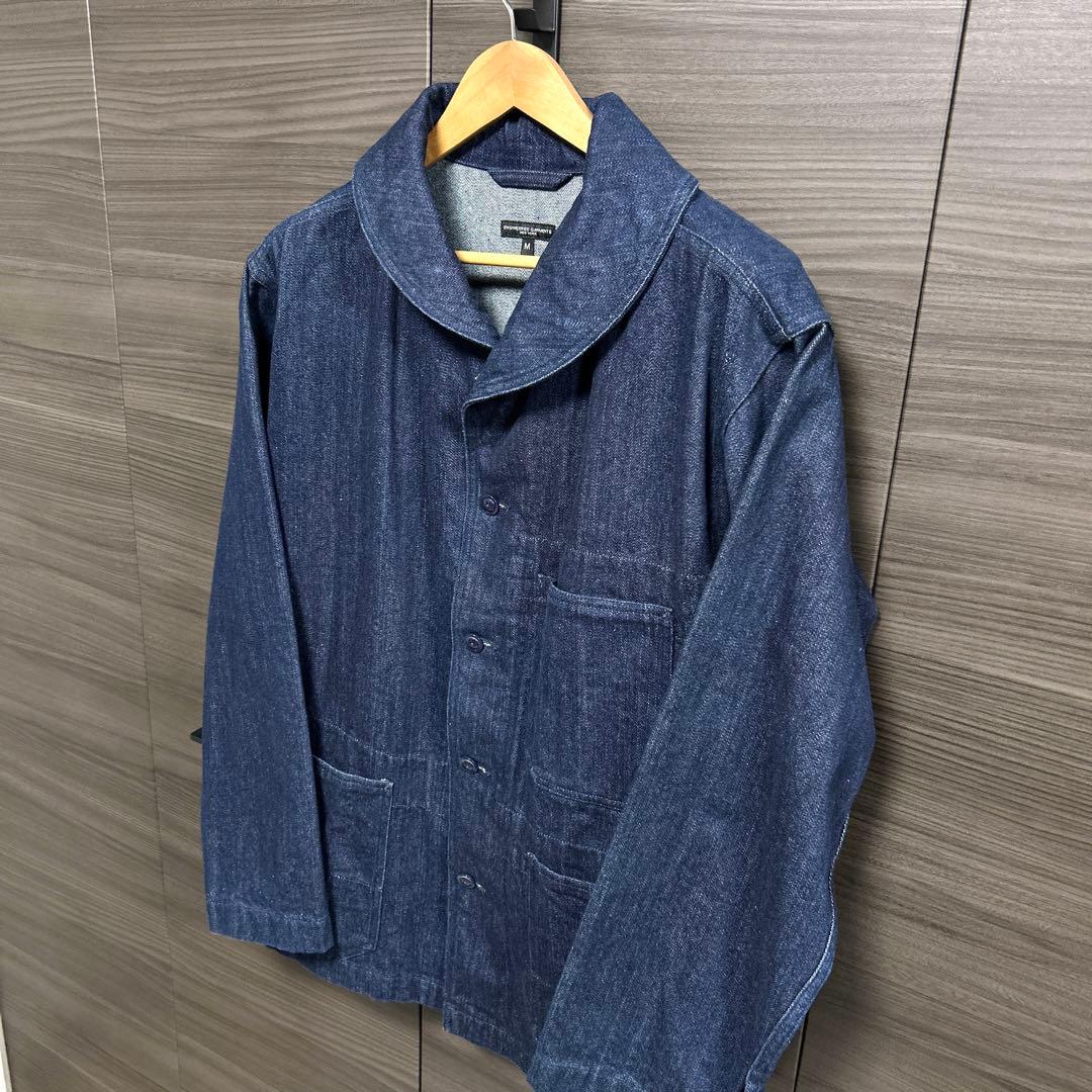 エンジニアードガーメンツ カバーオール デニムジャケット ショールカラー M
