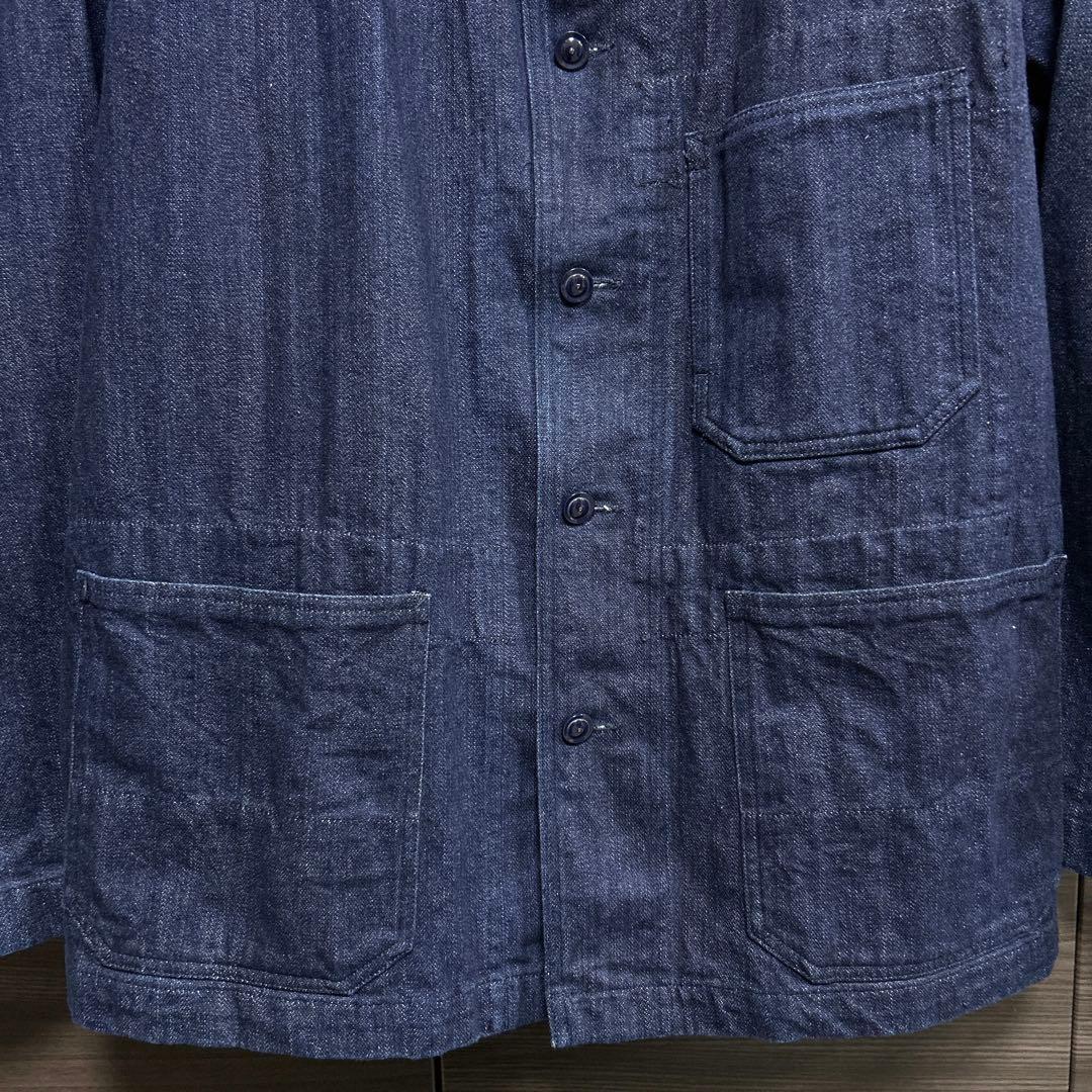 エンジニアードガーメンツ カバーオール デニムジャケット ショールカラー M