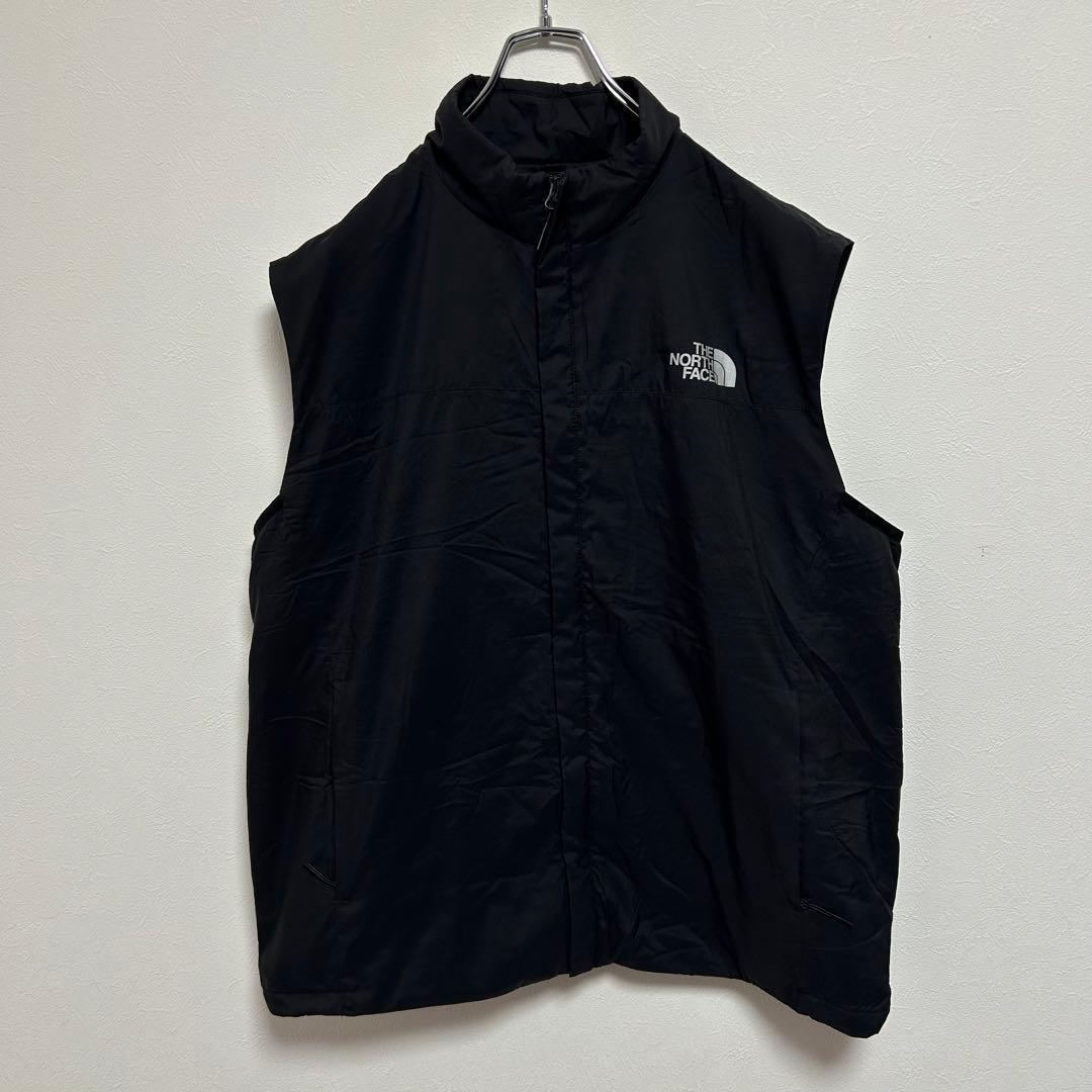 日本未入荷　海外限定　ノースフェイス　キルティング中綿ダウンベスト　黒　L