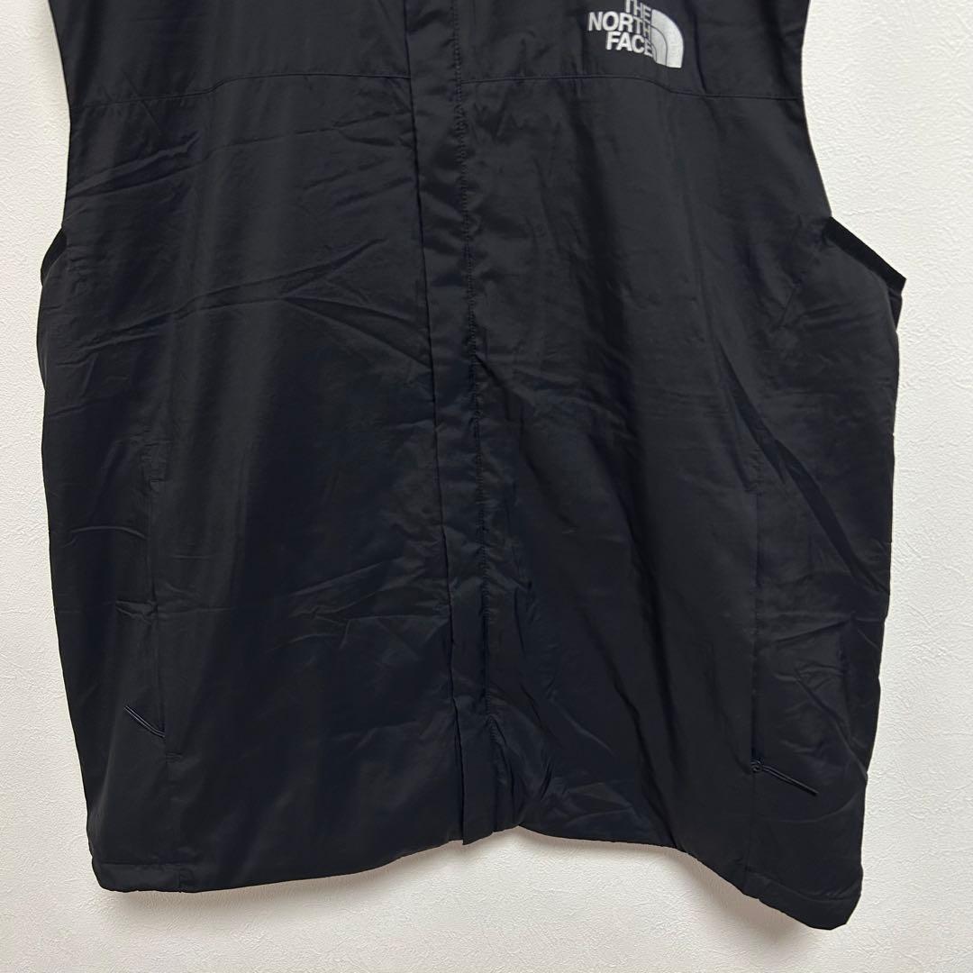 日本未入荷　海外限定　ノースフェイス　キルティング中綿ダウンベスト　黒　L