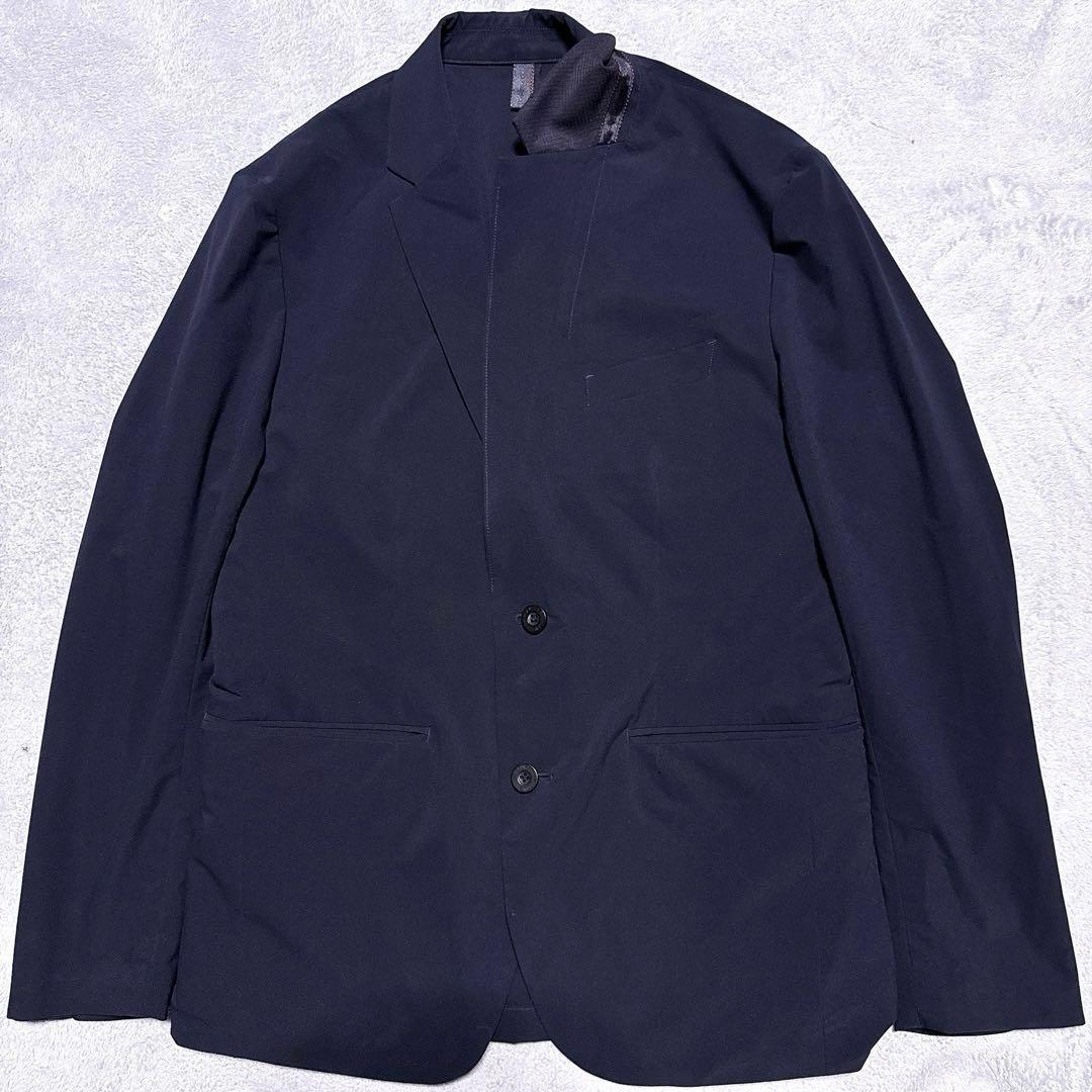 現行【未使用】BRIEFING ナノユニバース 別注 トラベルジャケット 濃紺