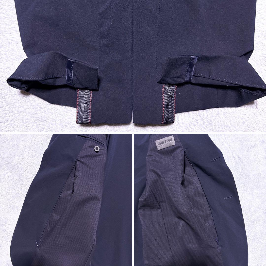現行【未使用】BRIEFING ナノユニバース 別注 トラベルジャケット 濃紺
