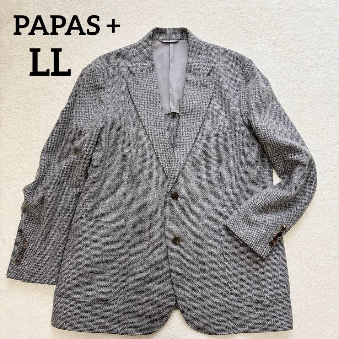 Papas パパスプラス Lanificio Bottoli テーラード XL