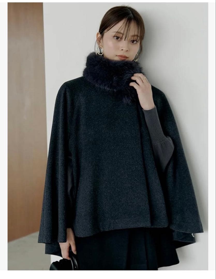 snidel スナイデル ケープコート