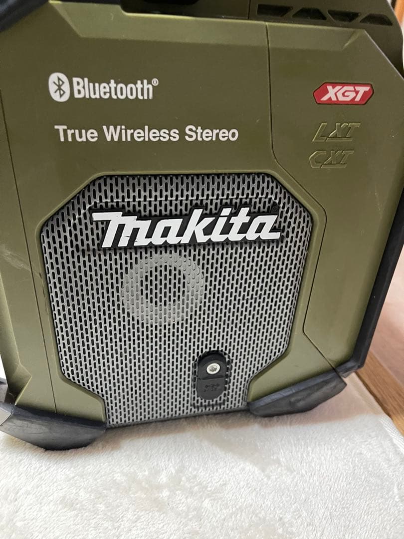 マキタMR005G 現場ラジオ オリーブカラーBluetooth 充電式ラジオ