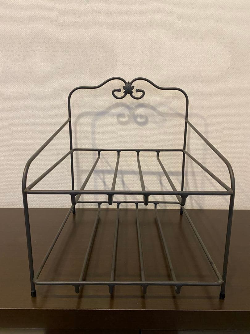 ロンガーバーガー　2段バスケット アイアンフレーム付き