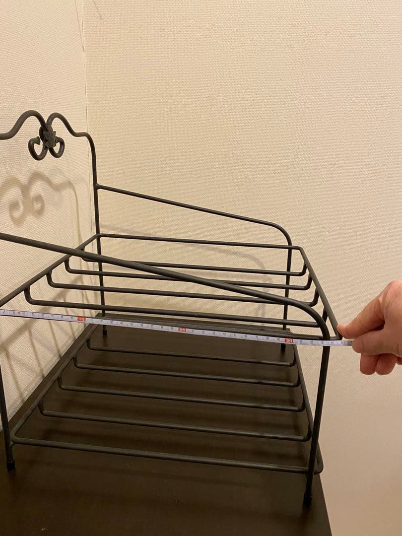 ロンガーバーガー　2段バスケット アイアンフレーム付き