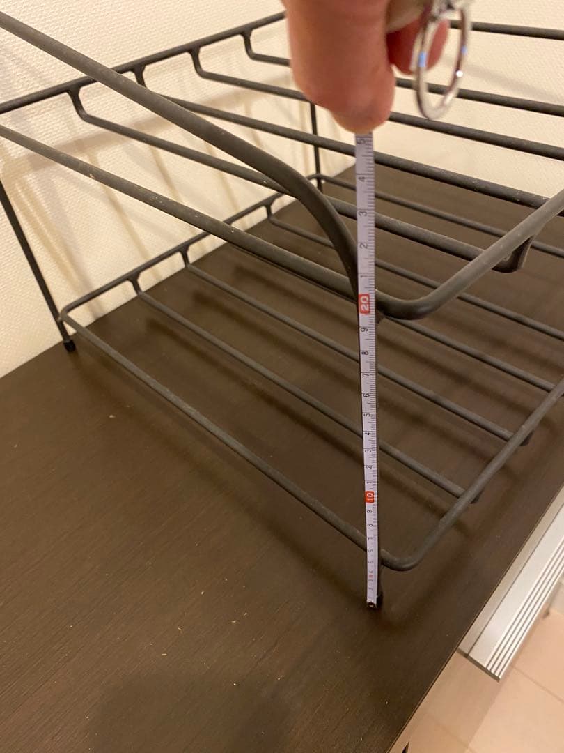 ロンガーバーガー　2段バスケット アイアンフレーム付き