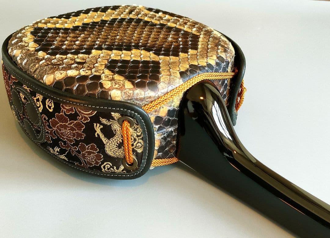 名工外間善盛作 王府期江戸与那城型復刻三線