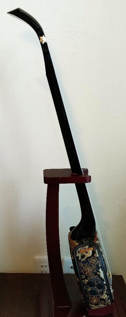 名工外間善盛作 王府期江戸与那城型復刻三線