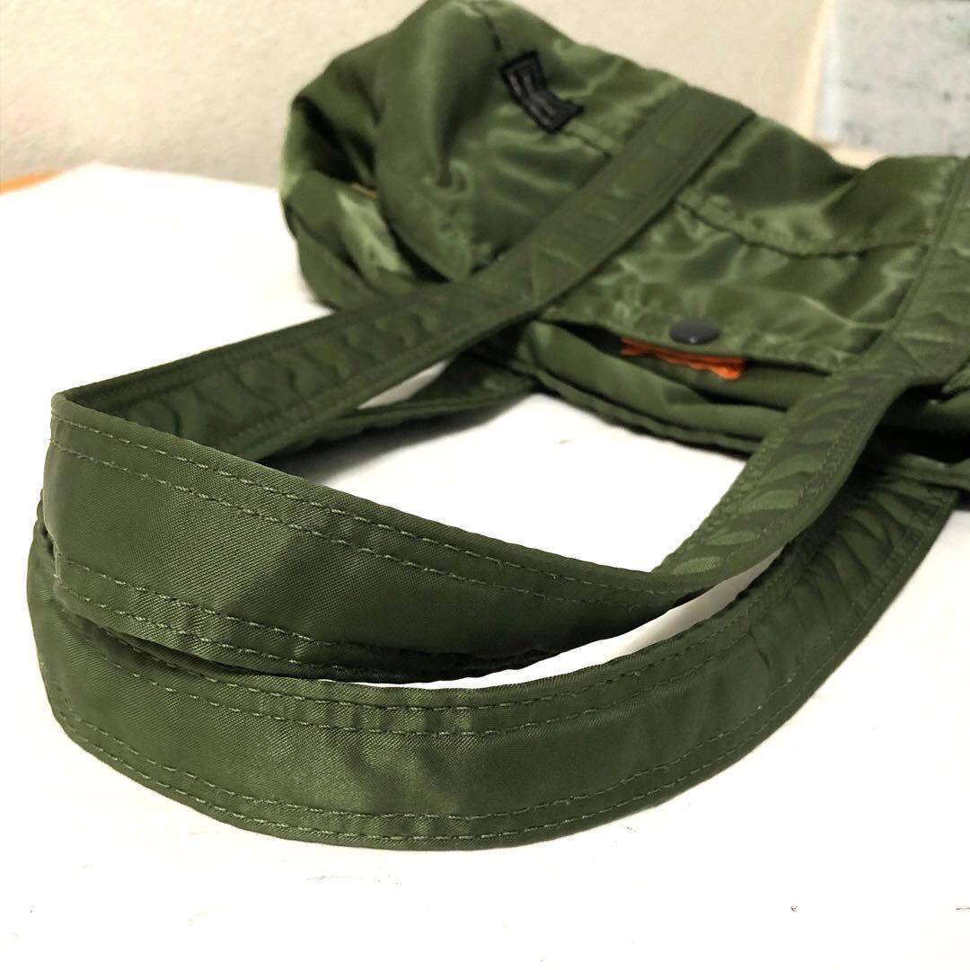 超美品✨希少 ポーター タンカー ダッフル ミニボストンバッグLサイズ セージ