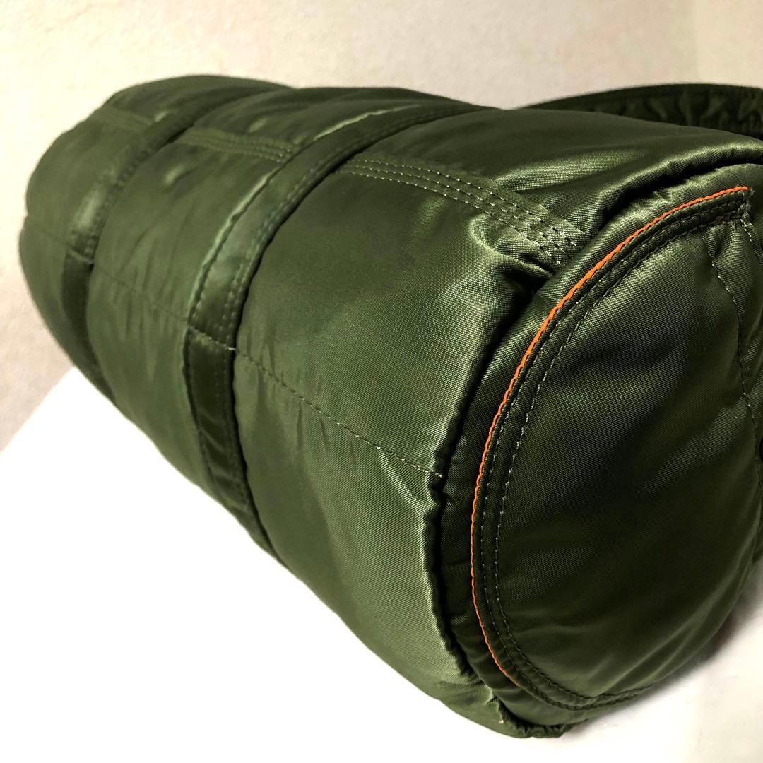 超美品✨希少 ポーター タンカー ダッフル ミニボストンバッグLサイズ セージ