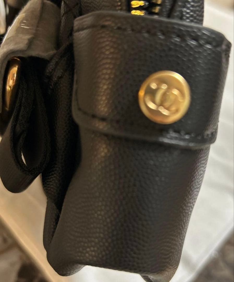 【新品 】CHANELシャネル ノベルティ ブラック リュック バッグ