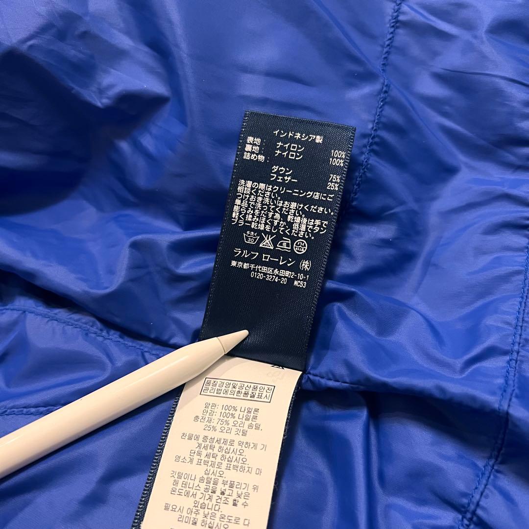 ジャケット・アウター Ralph Lauren BIG pony fooded down best