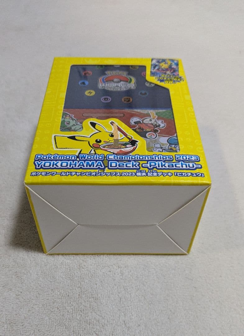 横浜記念デッキ ピカチュウ 未開封BOX