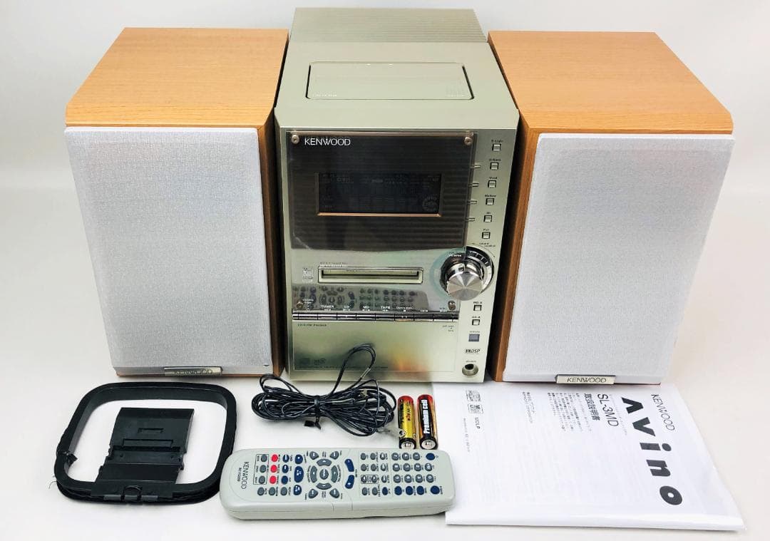 JVCケンウッド アヴィーノ SL-3MD-N マイクロコンポ (ゴールド)