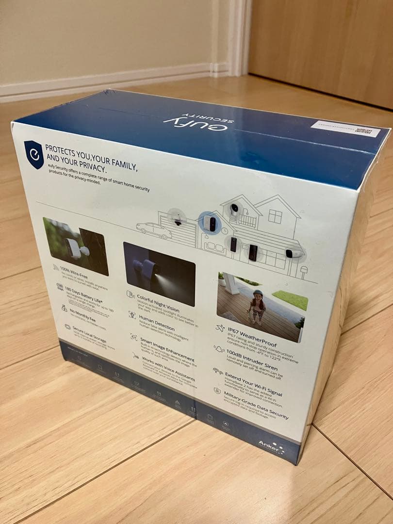 新品Anker Eufy Securityセキュリティカメラ2C1-Cam Ki