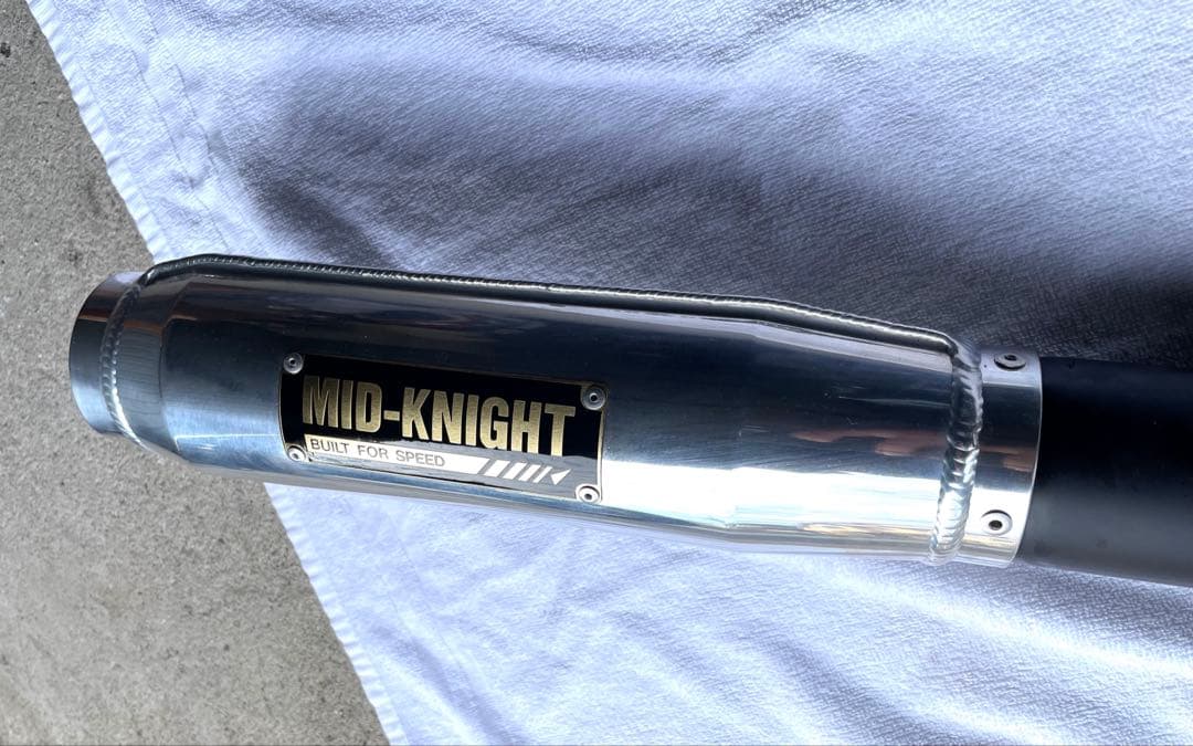 ゼファー1100 ミッドナイト MID-KNIGHT M-033 モナカ管