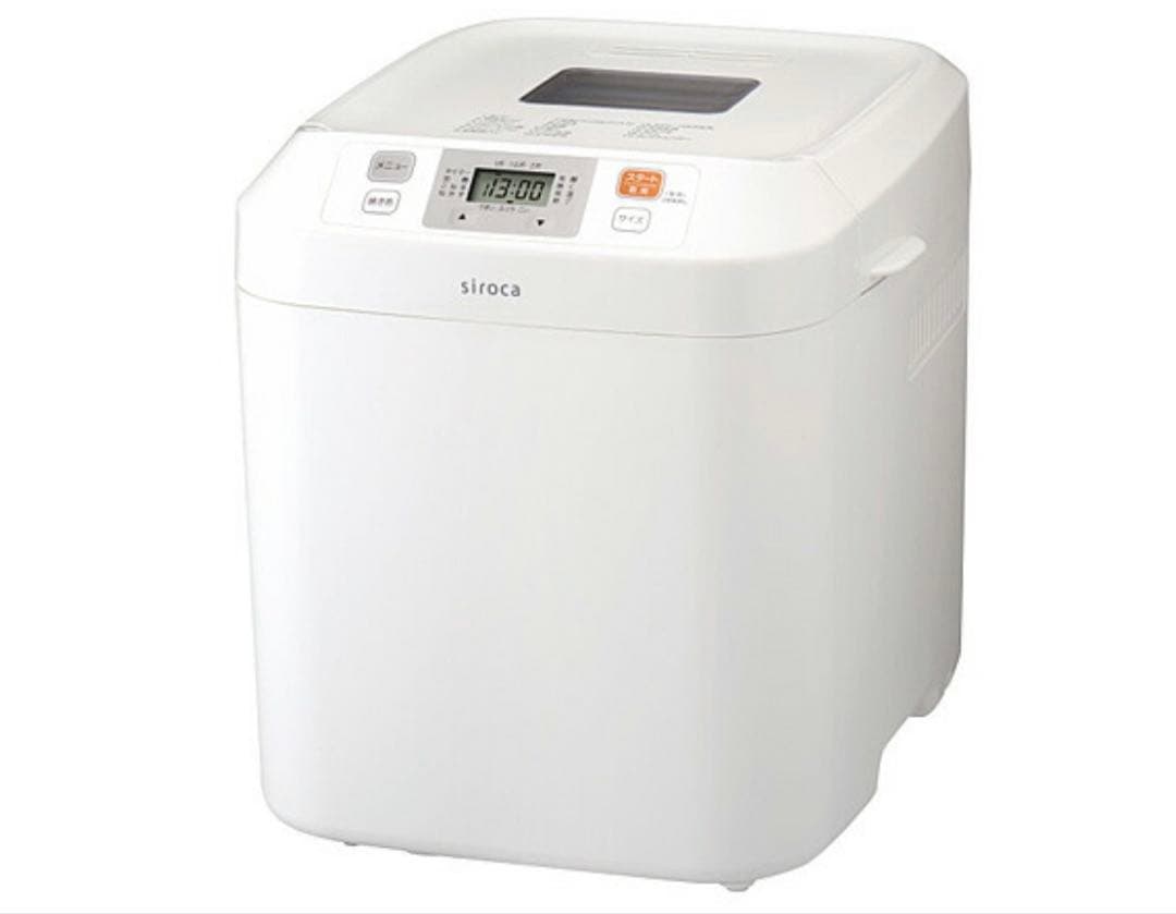 シロカ　全自動ホームベーカリー SB-111 パン焼き機　ホワイト