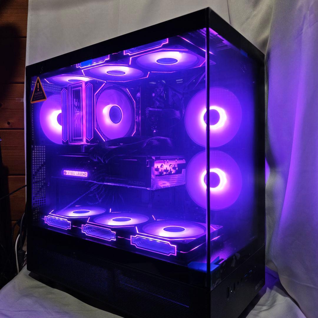 新品ゲーミングPC　RX9070XT　Ryzen 7 8700F 32GB