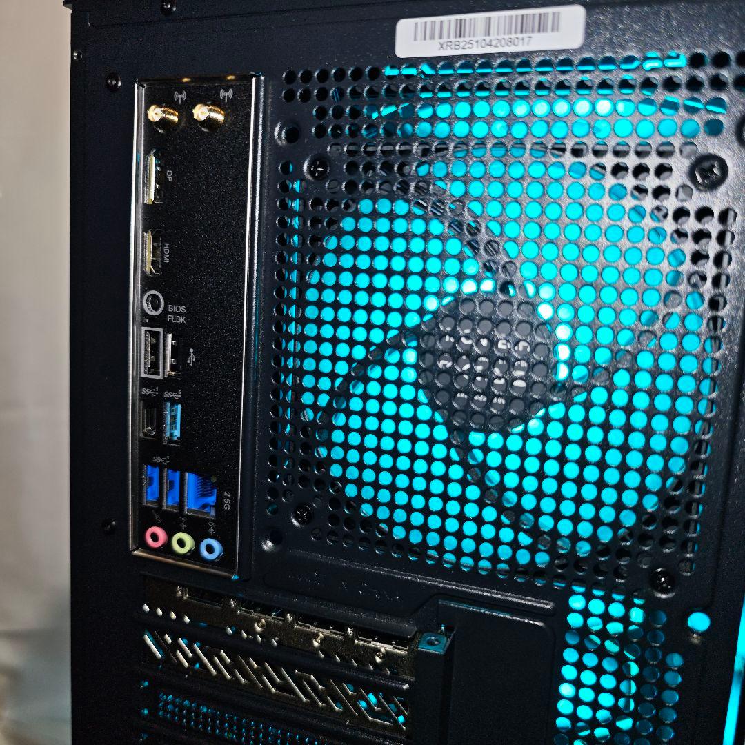 新品ゲーミングPC　RX9070XT　Ryzen 7 8700F 32GB