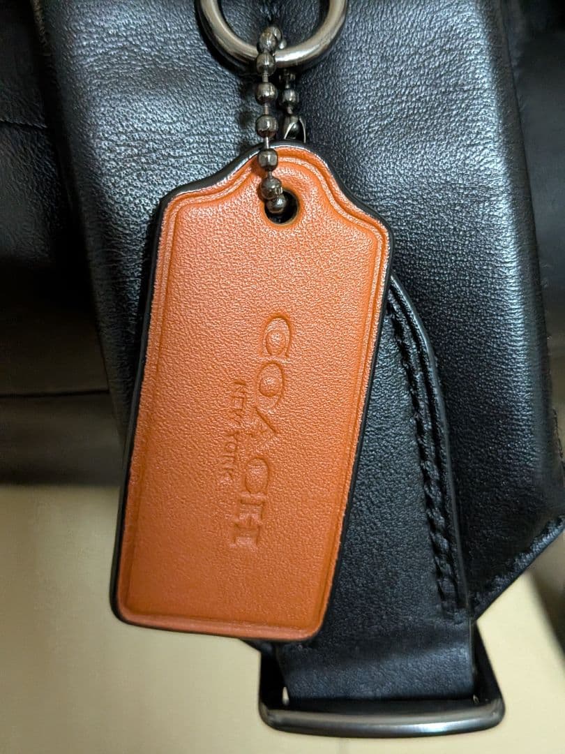 Coach リュック オレンジ 青 黒