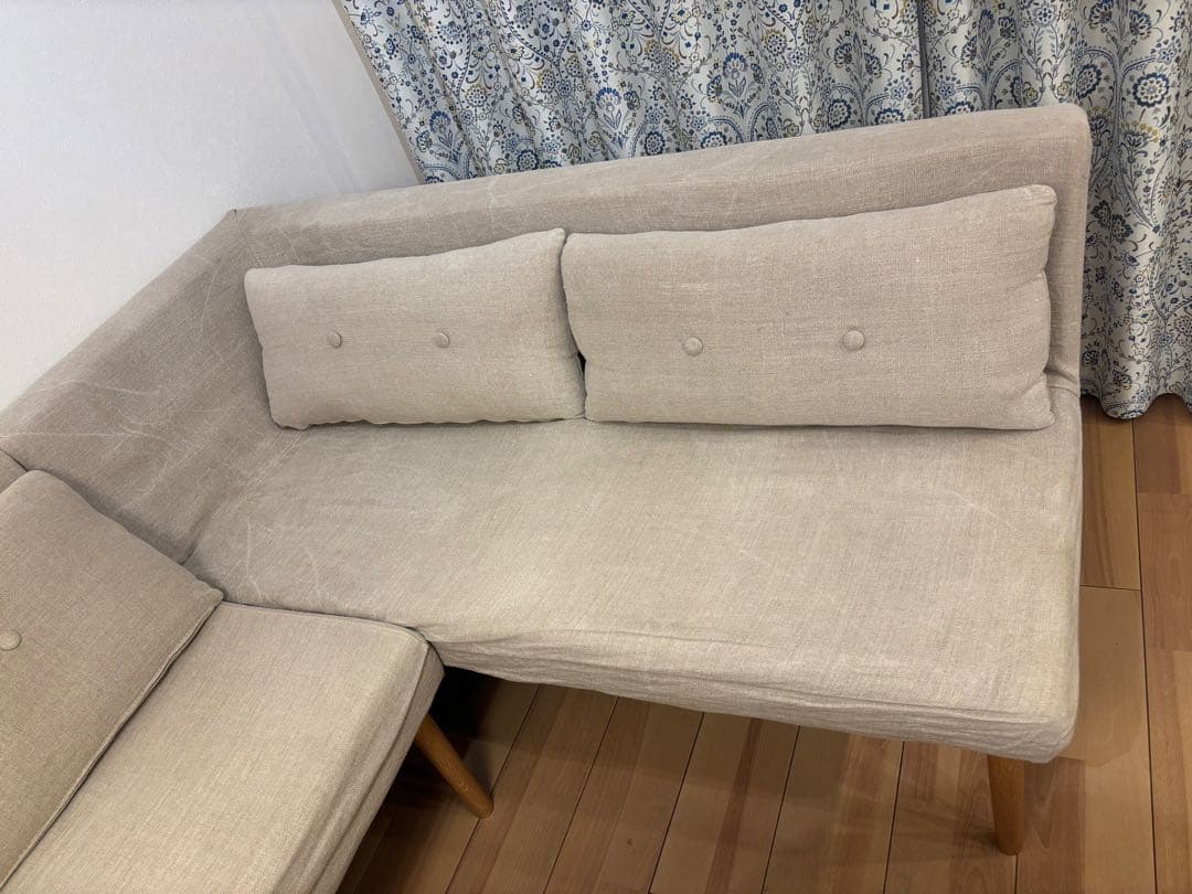 リセノ culum カウチソファ 左アーム