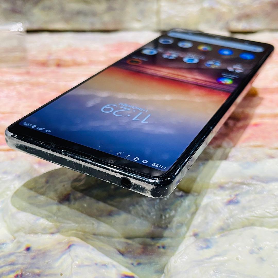 SIMフリー Xperia 1 Ⅱ 128GB ブラック 電池良好