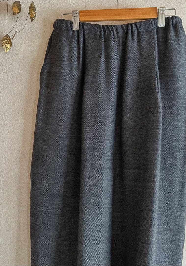 期間限定価格＊ゴーシュ ウールワイドパンツ size2＊定価3.5万