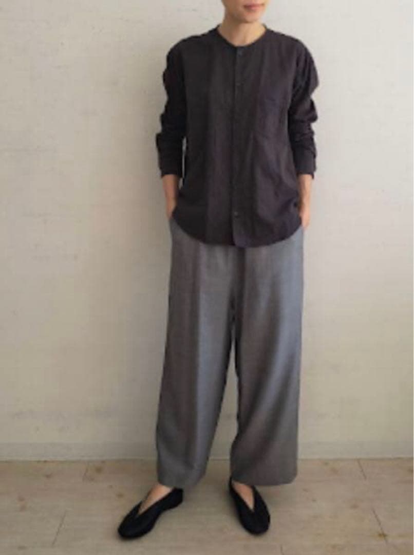 期間限定価格＊ゴーシュ ウールワイドパンツ size2＊定価3.5万