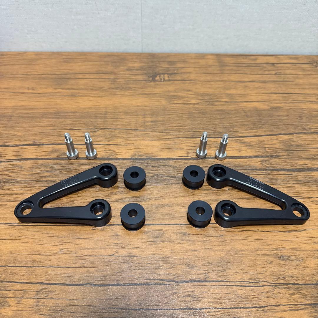 モリワキ　ヘッドライトステー　黒