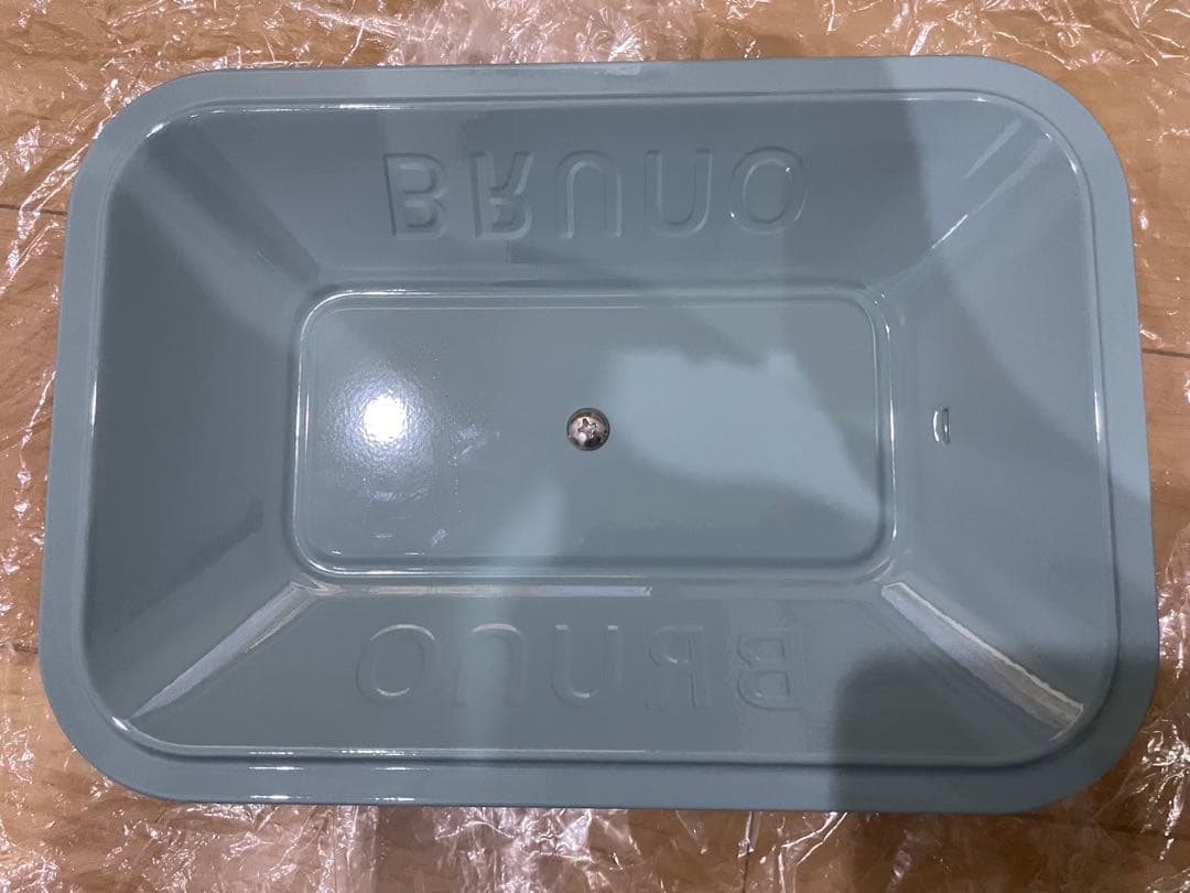 【BRUNO】コンパクトホットプレート ブルーグレー セラミックコート鍋