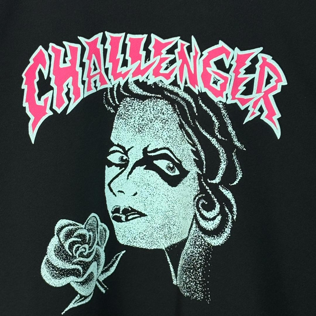 CHALLENGER PUNK GIRL スウェット L ブラック 長瀬智也
