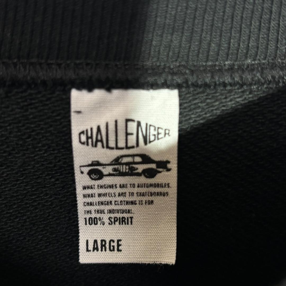CHALLENGER PUNK GIRL スウェット L ブラック 長瀬智也