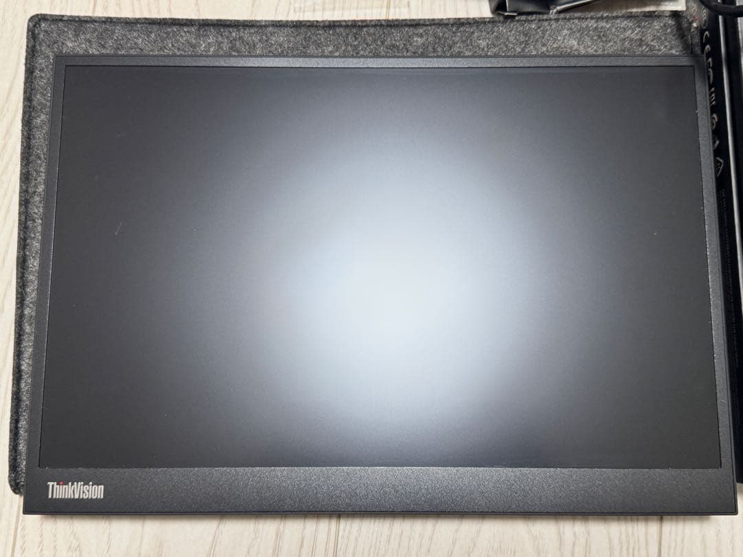 Lenovo ThinkVision M14d 保証付、付属品一式あり