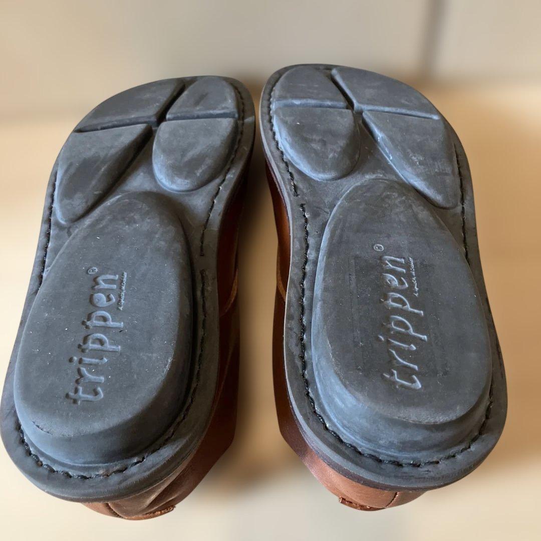 最終値下げ　トリッペン レザーシューズ 革靴 スリッポン