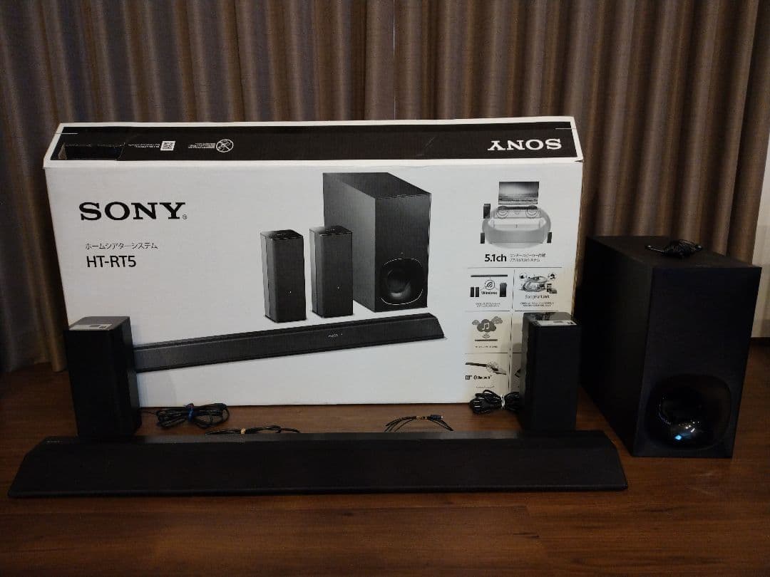 【ジャンク】SONY HT-RT5 ホームシアターシステム
