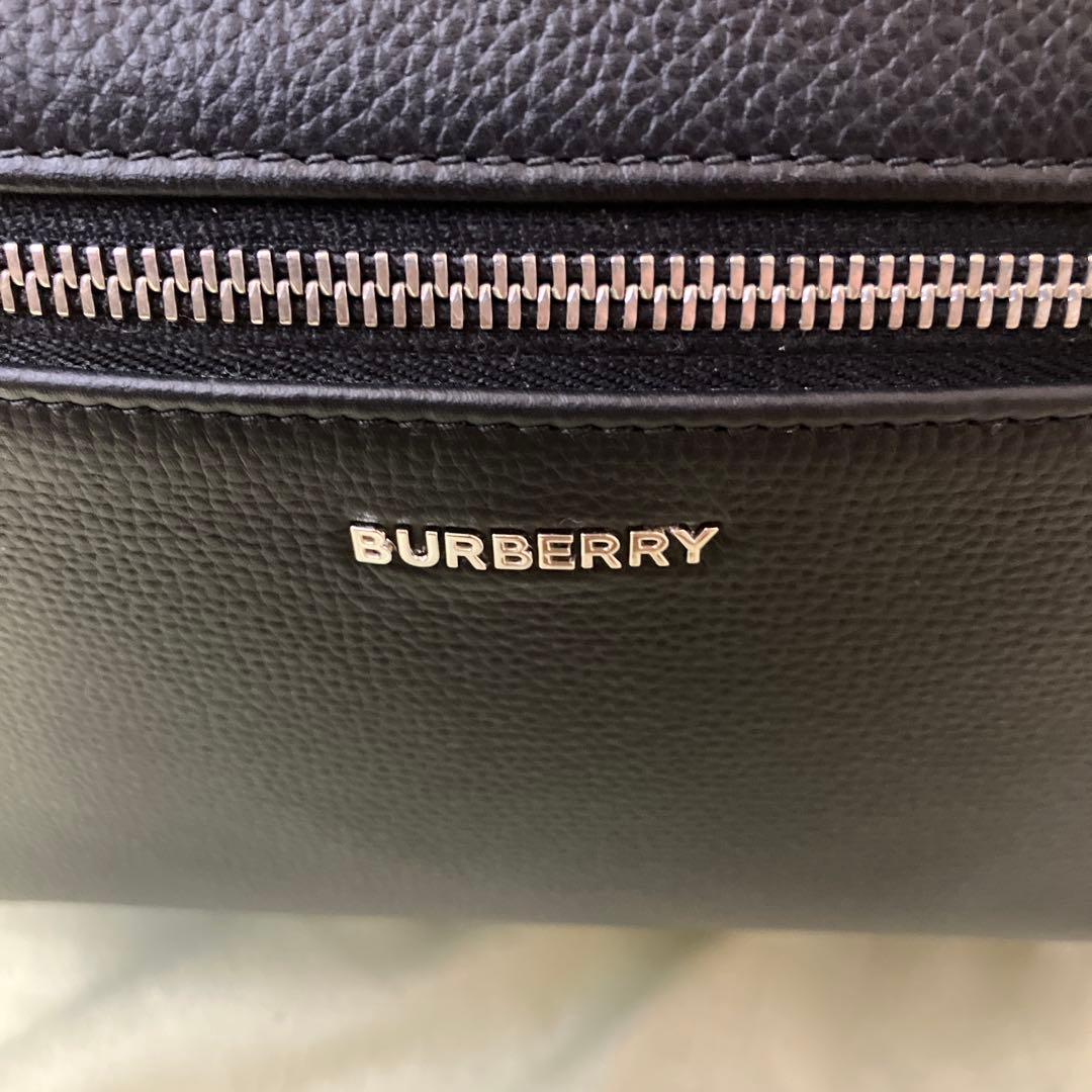 緊急本日限定バーバリーBURBERRY☆レザーバックパックML JEFF LGL