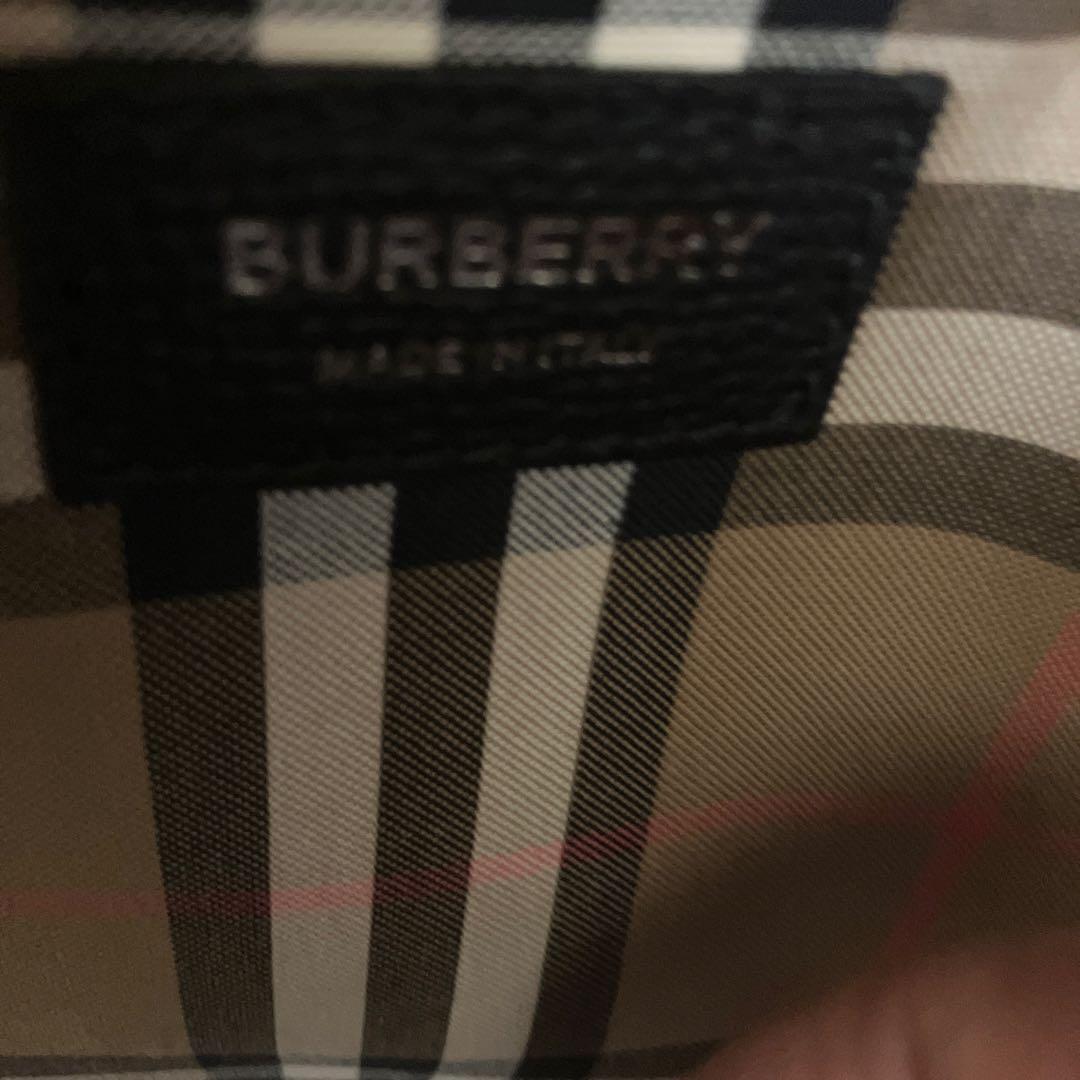 緊急本日限定バーバリーBURBERRY☆レザーバックパックML JEFF LGL